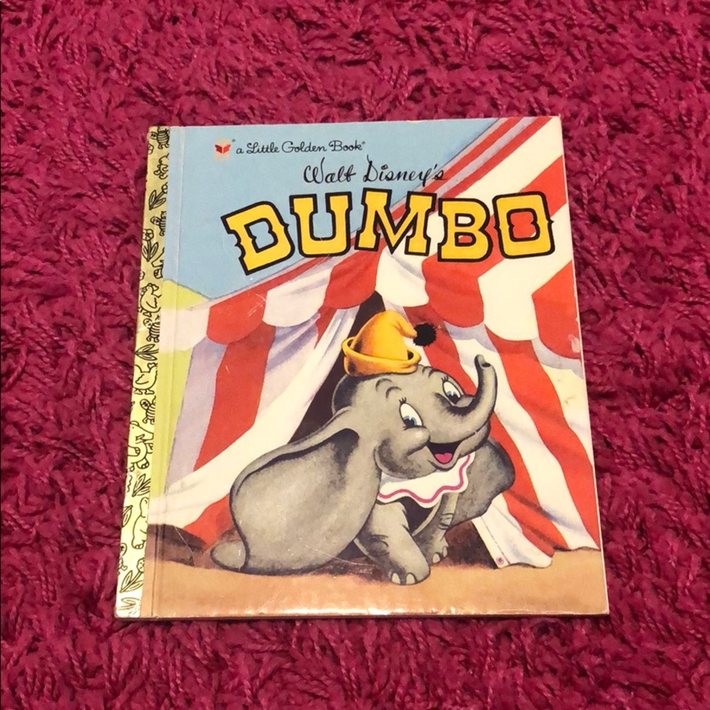 Walt Disney's Dumbo / Little Golden Book vintage